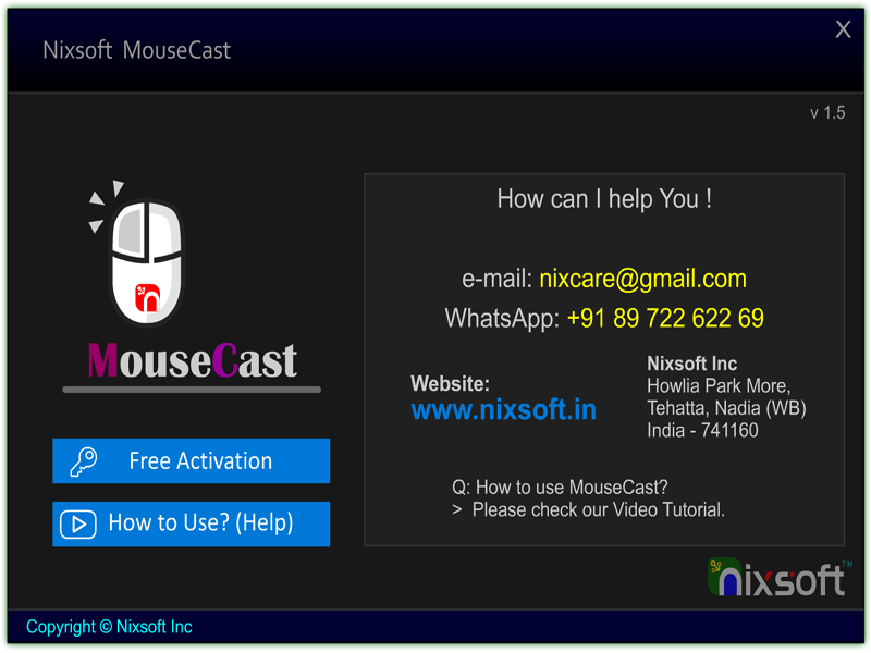 Nixsoft MouseCast 2.0 full